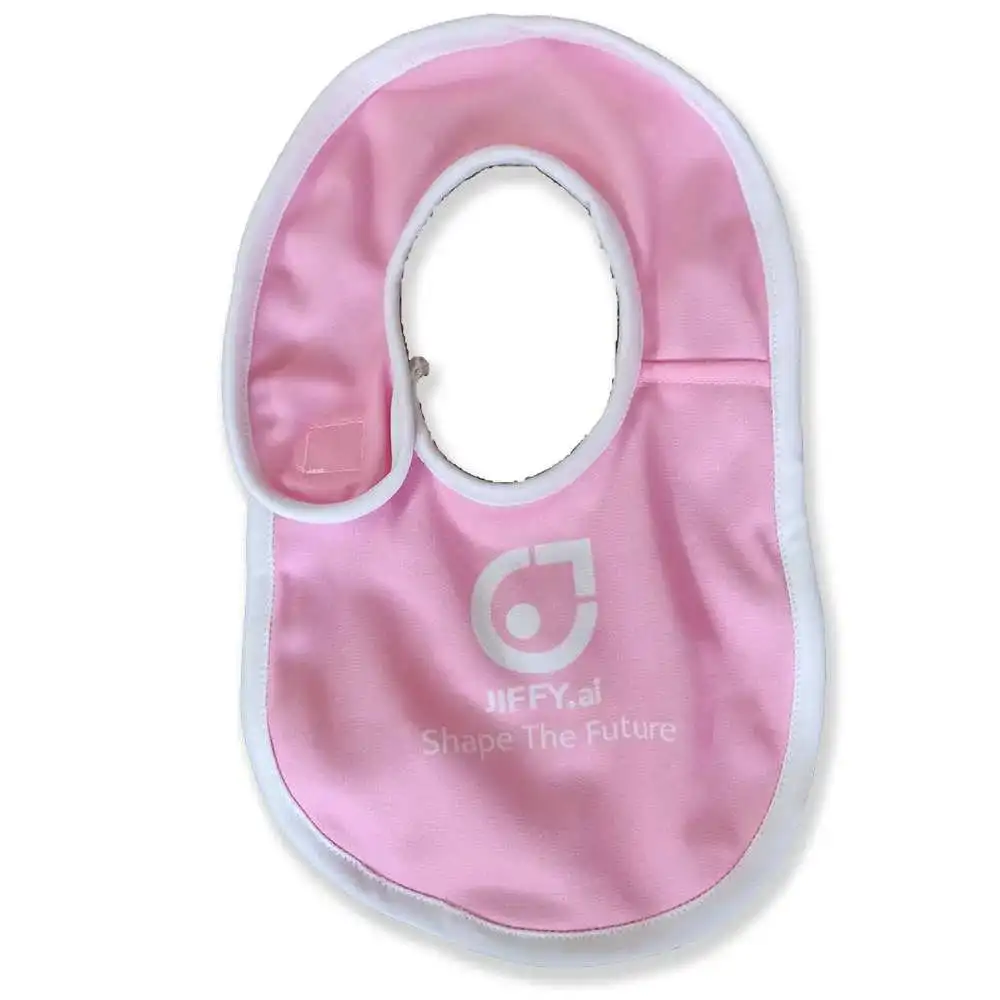 Baby Girl Bib with Company Logo